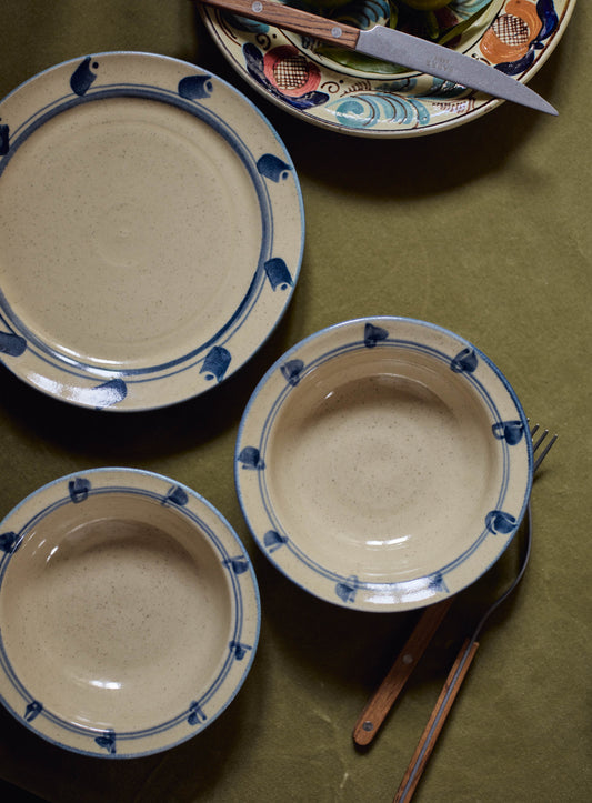 Inky Painted Cereal Bowl