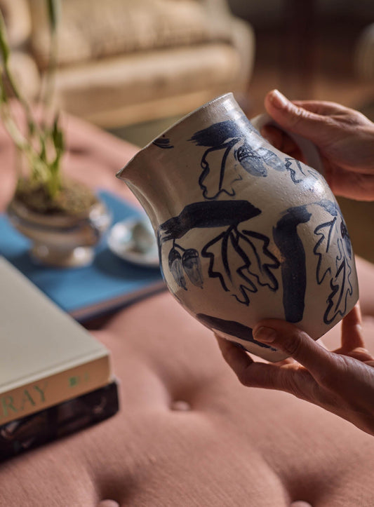 Fleur Hand Painted Jug