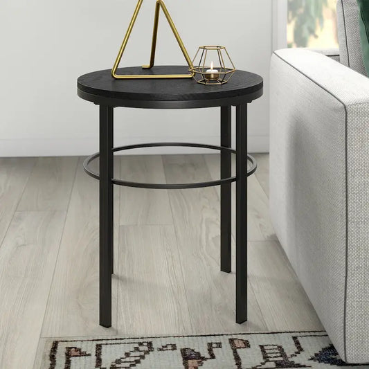Gaia 20 Wide Round Side Table with MDF Top