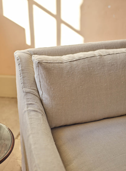 Warren Loose Cover Armchair, Flax Linen