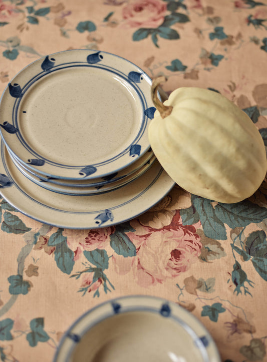 Inky Painted Side Plate