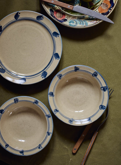 Inky Painted Cereal Bowl