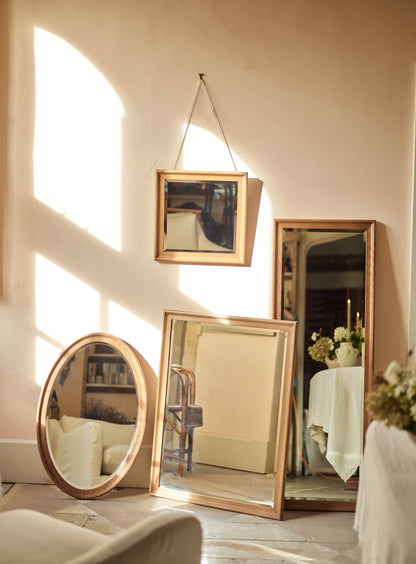 Oliver Oak Mirror, Full Length