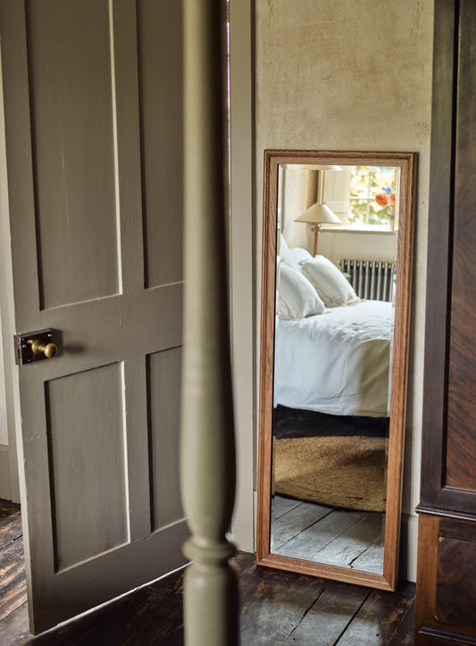 Oliver Oak Mirror, Full Length