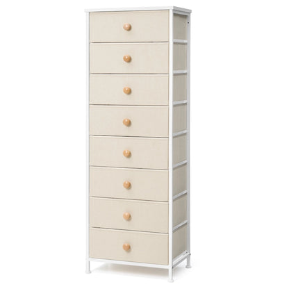VredHom 8 Dresser Vertical Storage Tower Cabinet