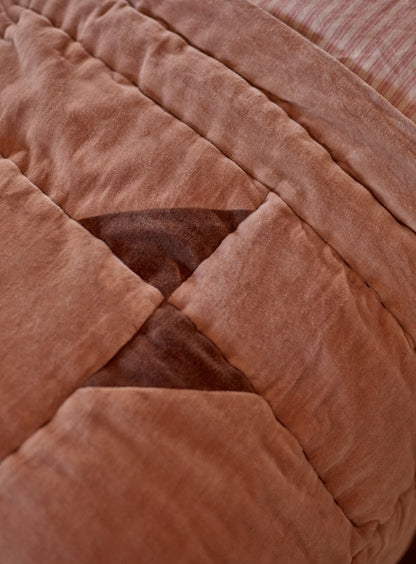Matilda Velvet Patchwork Quilt