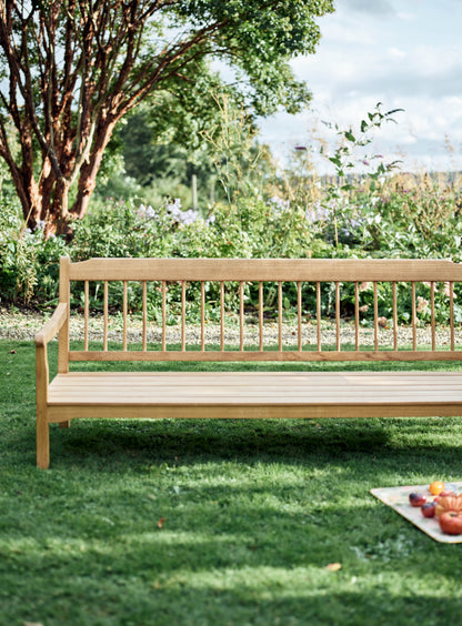 Emerson Garden Sofa, Fine Red Awning Stripe