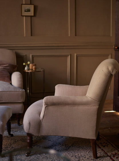 Finley Armchair, Natural Linen