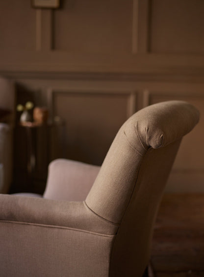 Finley Armchair, Natural Linen