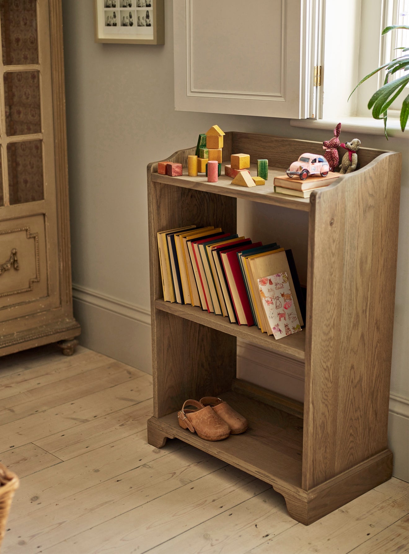 Stanton Oak Bookcase