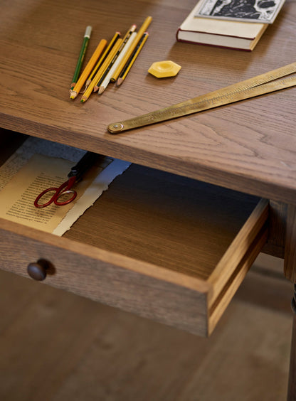 Stanton Oak Writing Desk