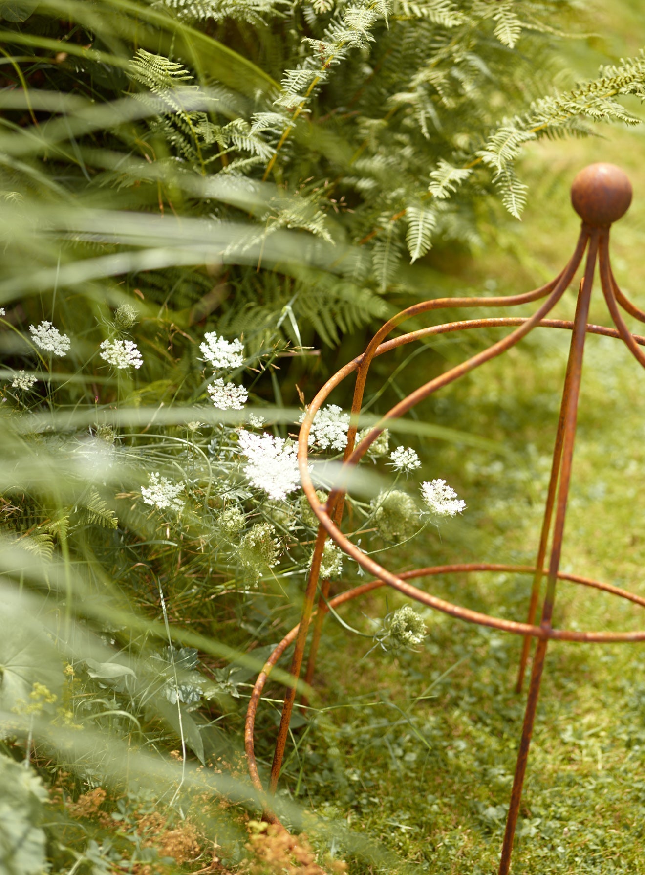 Rusted Garden Obelisk
