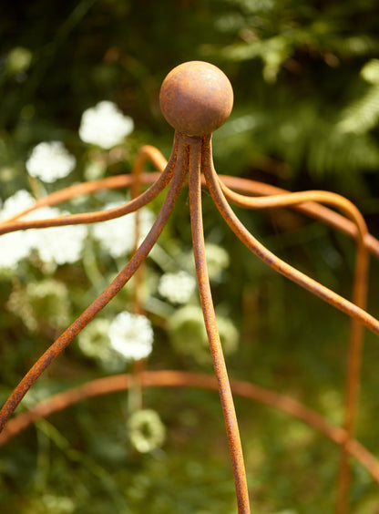 Rusted Garden Obelisk