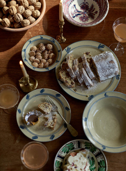 Inky Painted Pasta Bowl