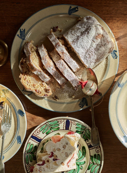 Inky Painted Dinner Plate