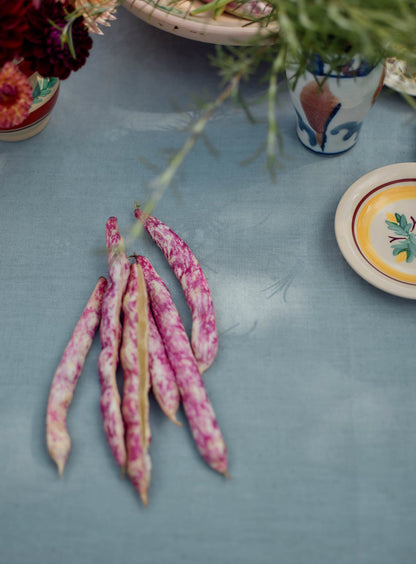 Linen Tablecloth, Blue