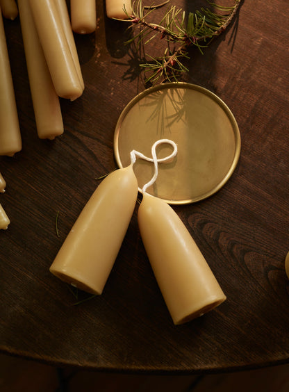 Lena Brass Coasters, Set of Four