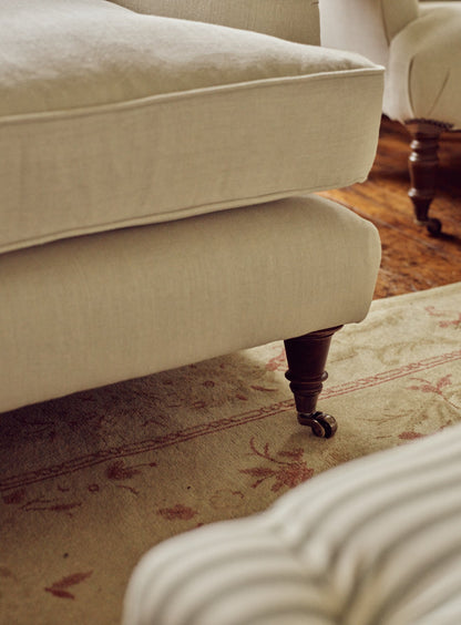 Abington Armchair, Ecru Linen