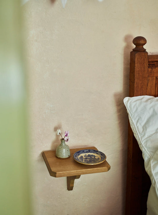 Aubrey Oak Shelf, Short