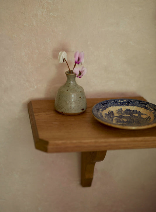 Aubrey Oak Shelf, Short