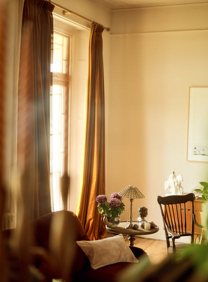 Nora Pleated Lampshade, Small, Ditsy Olive