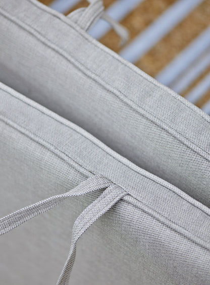 Sudbury Sun Lounger Cushion, Soft Grey