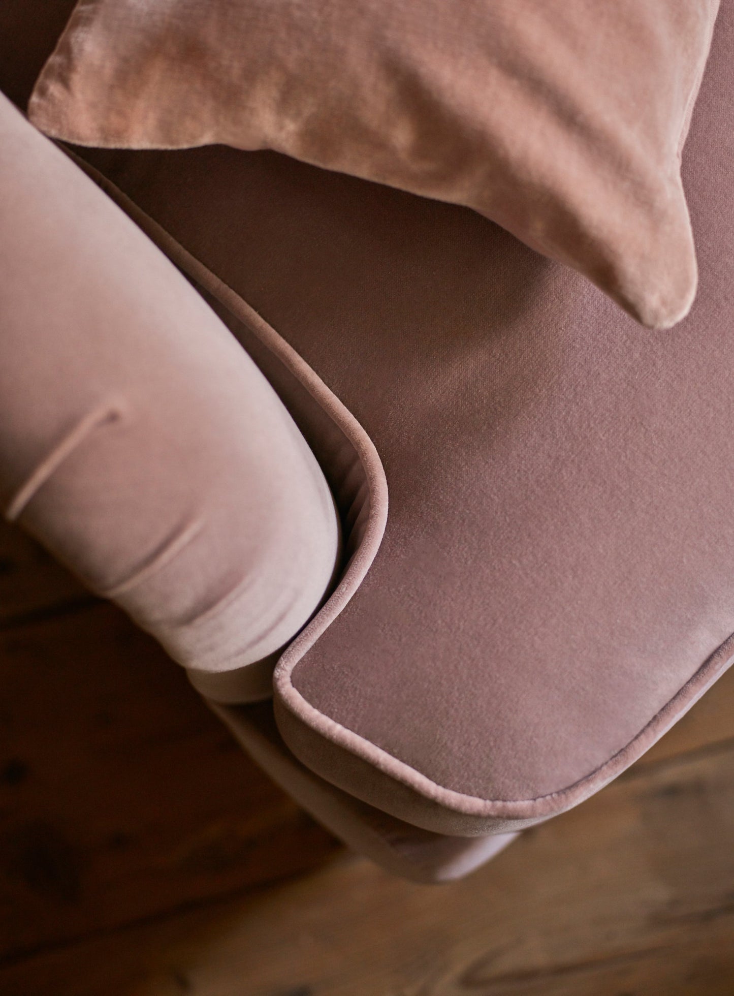 Abington Armchair, Clover Velvet