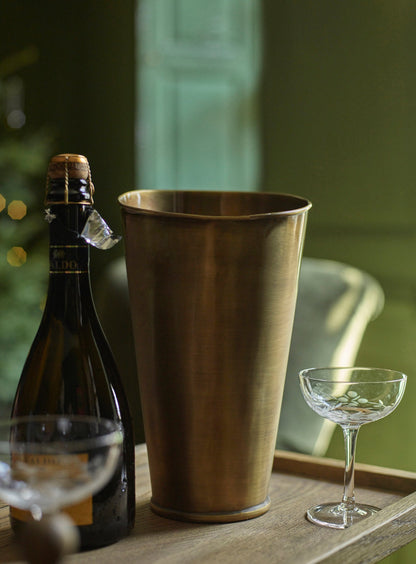 Lena Brass Champagne Cooler