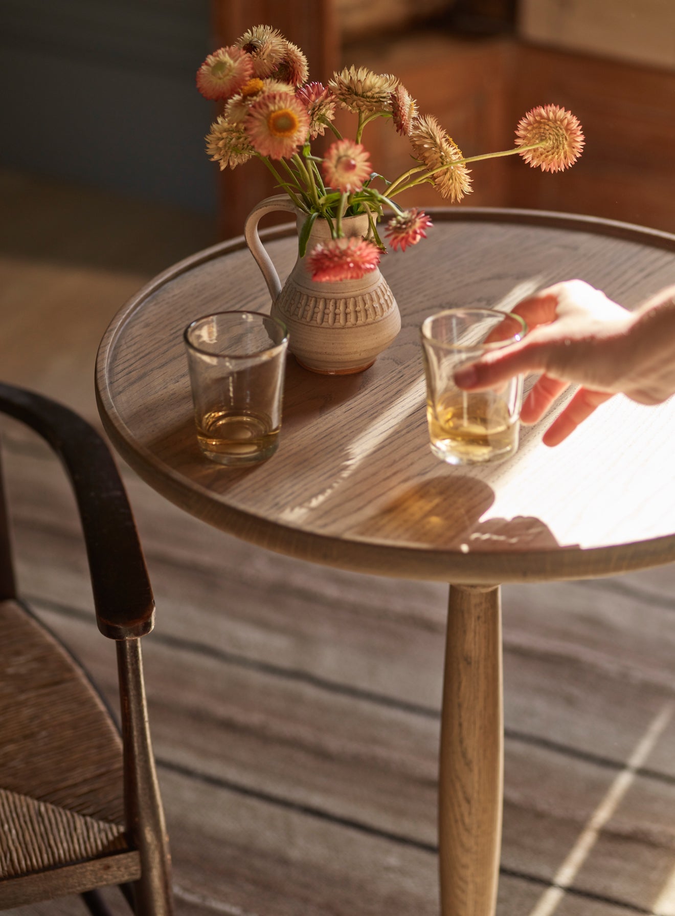 Stanton Oak Side Table