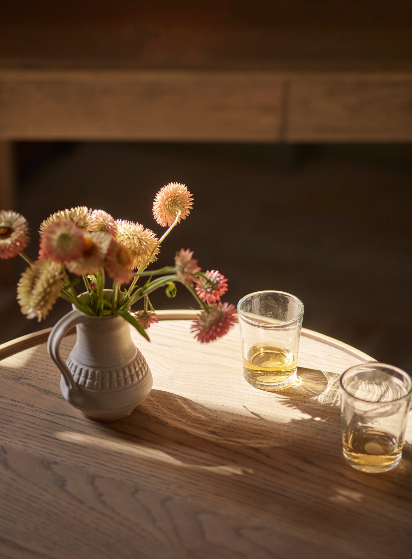 Stanton Oak Side Table