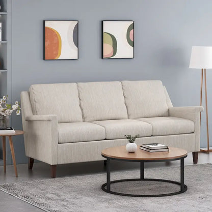 Dupont Modern 3-seat Fabric Sofa