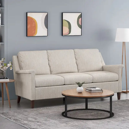 Dupont Modern 3-seat Fabric Sofa