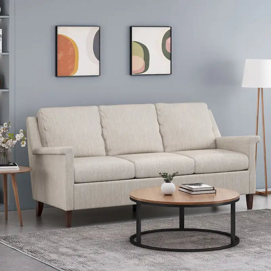 Dupont Modern 3-seat Fabric Sofa