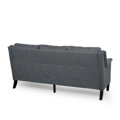 Dupont Modern 3-seat Fabric Sofa