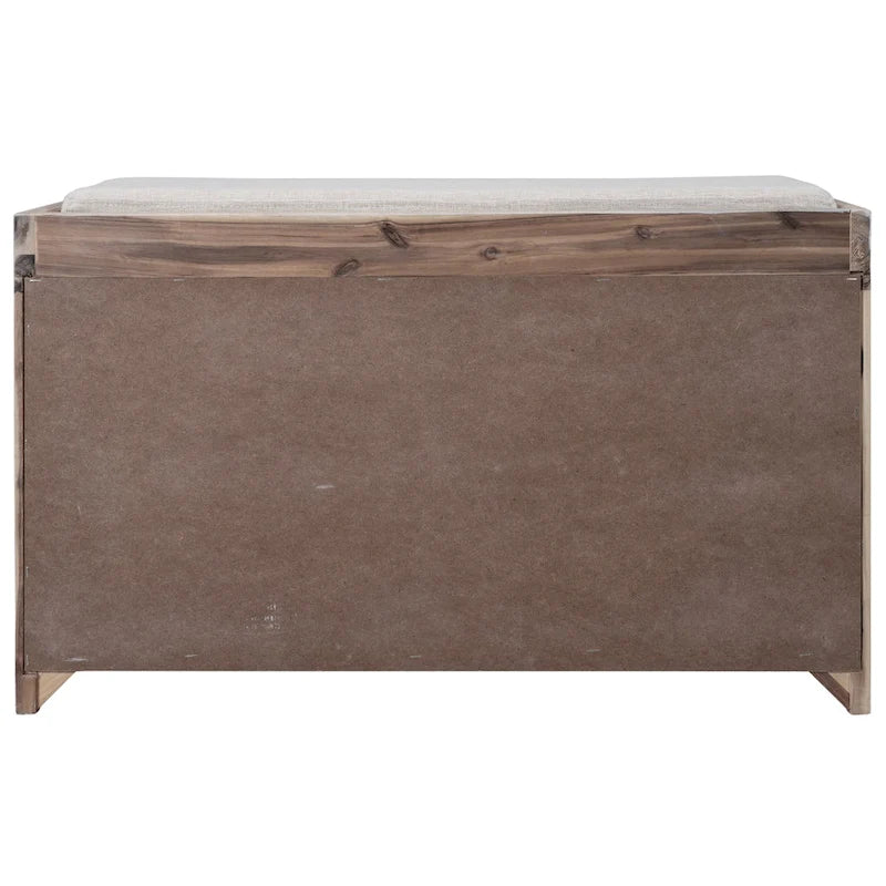 Storage Bench with Removable Basket and 2 Drawers