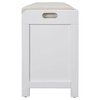 Storage Bench with Removable Basket and 2 Drawers