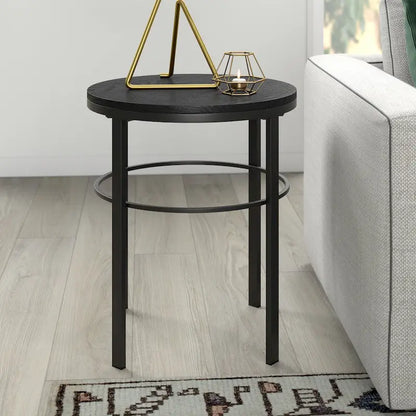 Gaia 20 Wide Round Side Table with MDF Top