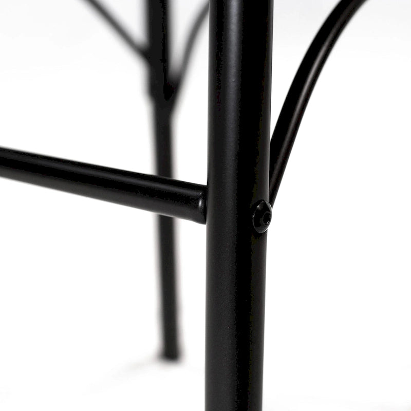 DH BASIC Small Space 4-Person Dining Set by Denhour