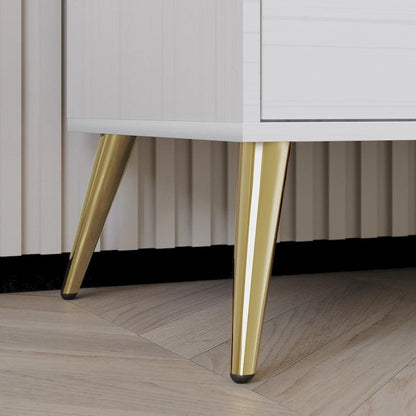 Contemporary 4-Drawers Wooden Chest