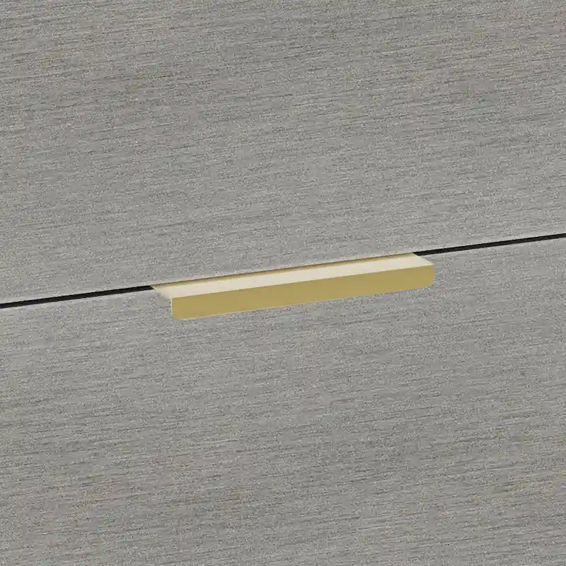 Contemporary 4-Drawers Wooden Chest