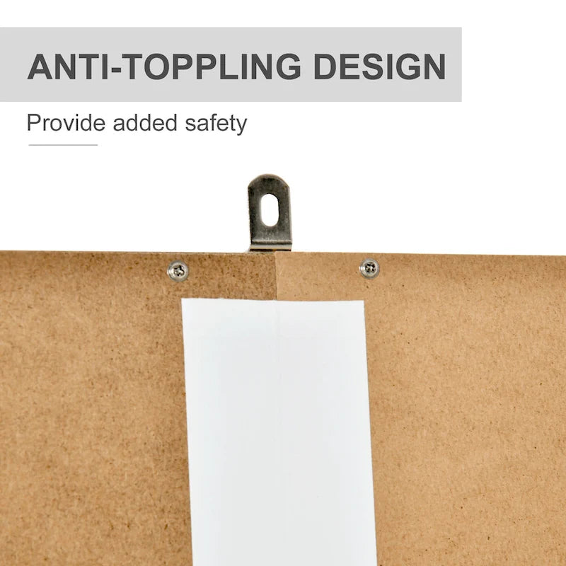 HOMCOM Modern Kitchen Pantry with Buffet Cabinet, Cupboard with Framed Glass Doors and Shelves, White