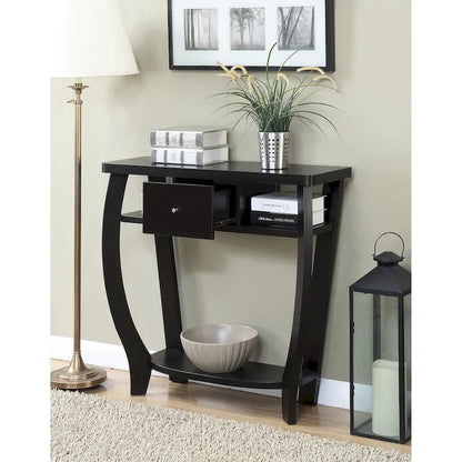 Newport 1 Drawer Dorchester Console Table with Shelf