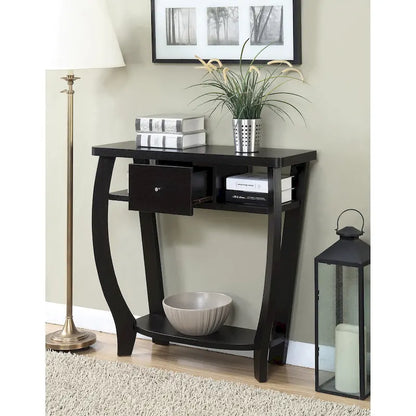 Newport 1 Drawer Dorchester Console Table with Shelf