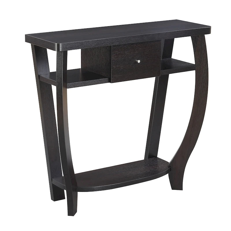Newport 1 Drawer Dorchester Console Table with Shelf