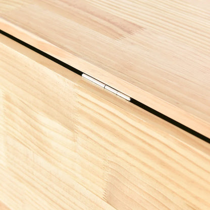 52.7 Inch Width Rolling Mobile Kitchen Island with Locking Wheels