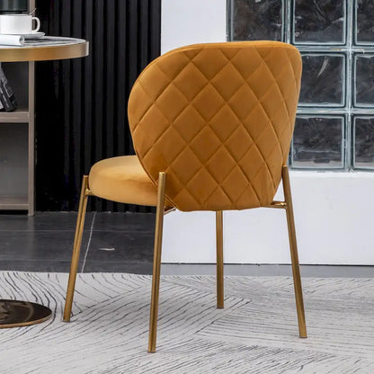 Roundhill Furniture Amoa Contemporary 3-Piece Dining Set, White Round Table and 2 Chairs