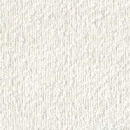 Upholstered Bench with Metal Base - Cream Boucle