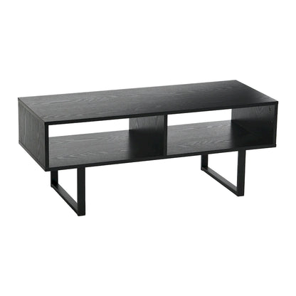 Household Essentials Rectangular TV Stand Coffee Table and Storage - 15.8L x 39.4W x 15.8H