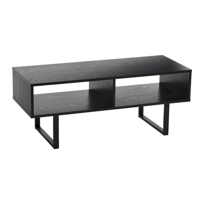 Household Essentials Rectangular TV Stand Coffee Table and Storage - 15.8L x 39.4W x 15.8H