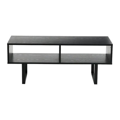Household Essentials Rectangular TV Stand Coffee Table and Storage - 15.8L x 39.4W x 15.8H